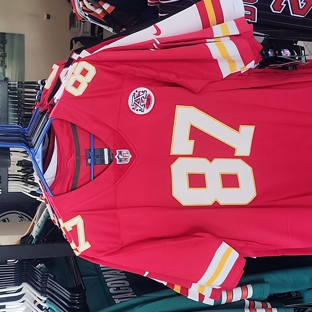 TRAVIS KELCE KC CHIEFS JERSEY